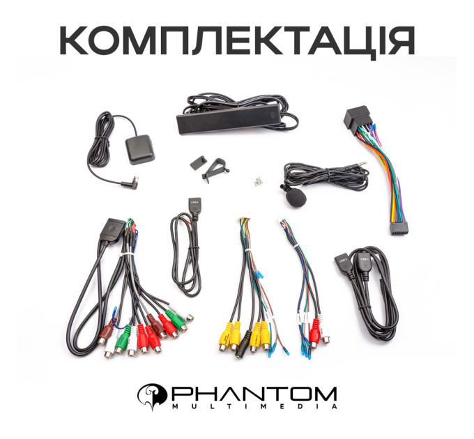 Автомагнітола  PHANTOM DVA-2K9 ProMax 4G 360° 8+128
