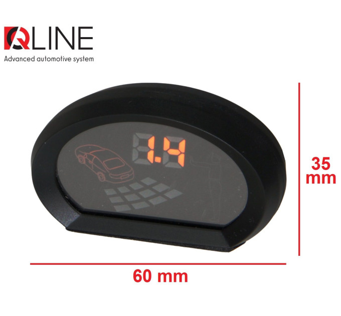Парктронік Qline ParkSense Style 4 білий