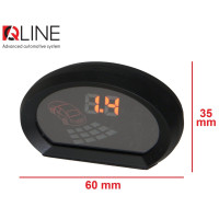 Парктронік Qline ParkSense Style 8 білий