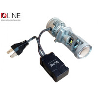 Світлодіодні лампи з лінзою Qline Alpha H4 Projector 50/70Вт 6000K (2шт) Світлодіодні лампи з лінзою Qline Alpha H4 Projector 50/70Вт 6000K (2шт)