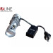 Світлодіодні лампи з лінзою Qline Alpha H4 Projector 50/70Вт 6000K (2шт)