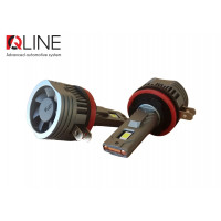 Cвітлодіодні лампи QLINE ALPHA H11B V3 6000K (2шт)