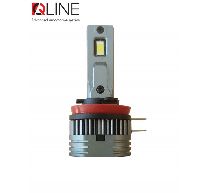 Cвітлодіодні лампи QLINE ALPHA H11B V3 6000K (2шт)