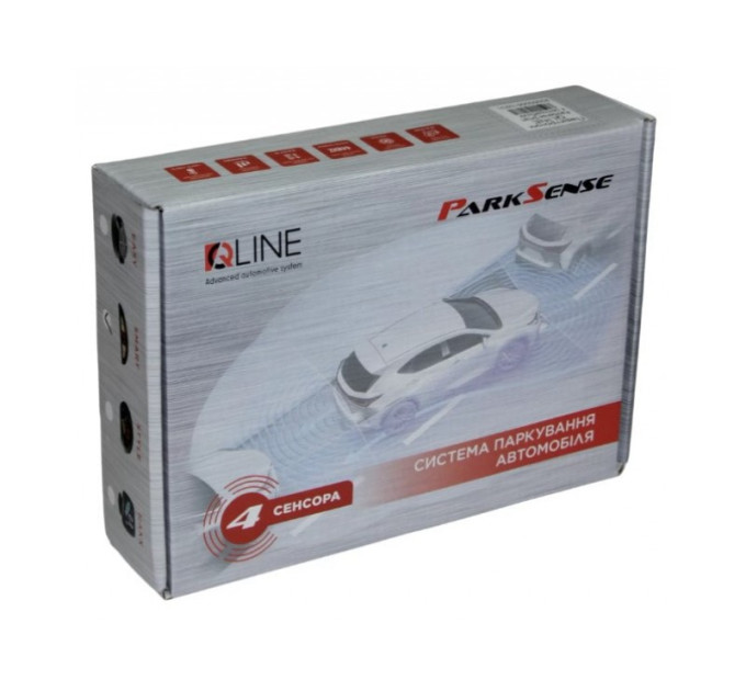 Парктронік Qline ParkSense Maxx 4 білий