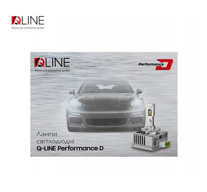 Світлодіодні лампи Qline Performance D1S 90W 6000K (2шт)