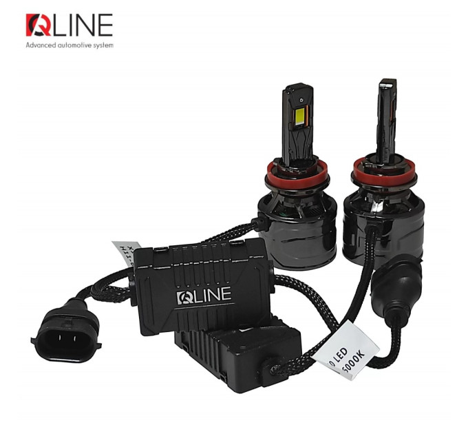 Світлодіодні лампи Qline WD High Power H11 6000K (2шт)