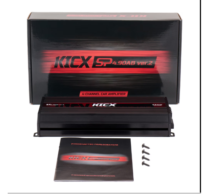 Підсилювач Kicx SP 4.90AB ver.2