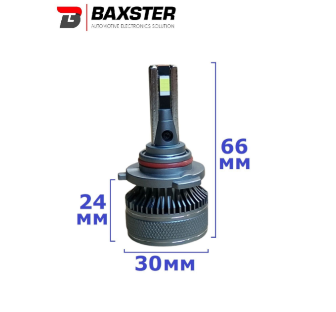 Cвітлодіодні лампи Baxster PL (Power Light) HIR2 6000K (2шт)