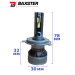 Світлодіодні лампи Baxster PL (Power Light) H4 12V 6000K (2шт)