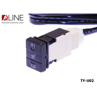 Кнопка підігріва сидінь QLine Fiber TY-U02