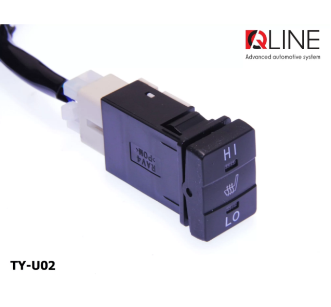 Кнопка підігріва сидінь QLine Fiber TY-U02