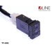 Кнопка підігріва сидінь QLine Fiber TY-U02