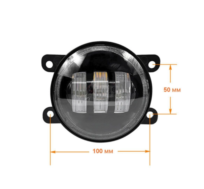 Протитуманна LED фара Cyclone FOG-01 45W 3.5" 5000K