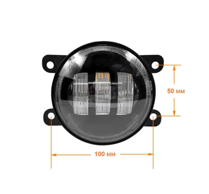Протитуманна LED фара Cyclone FOG-03 45W 4" 5000K