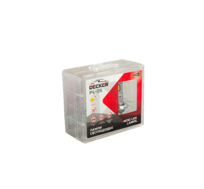 Світлодіодні лампи Decker LED PL-05 5K H1