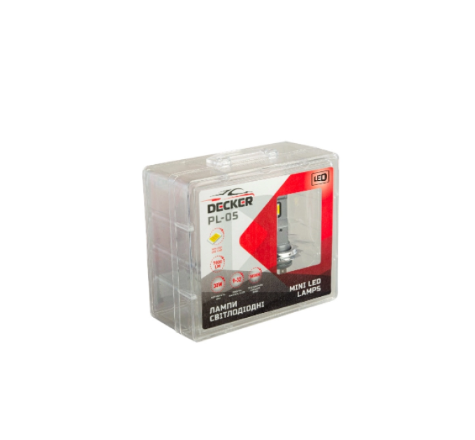 Світлодіодні лампи Decker LED PL-05 5K H27