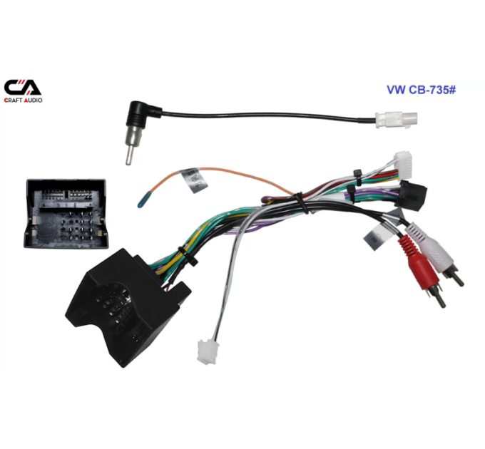 Комплект дротів для магнітол 16PIN CraftAudio CB-735 VW Touareg 11-17
