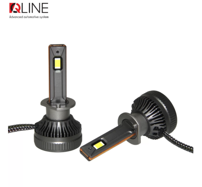 Світлодіодні лампи QLine DualVision 65W H1 6000K (2шт.)
