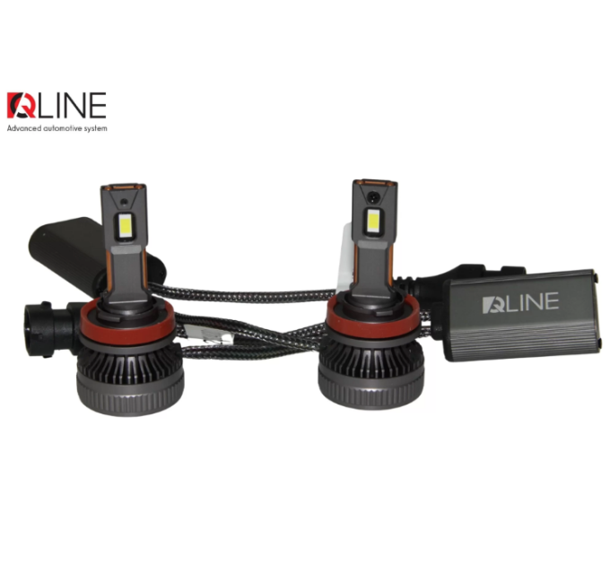 Світлодіодні лампи QLine DualVision 65W H11 6000K (2шт.)