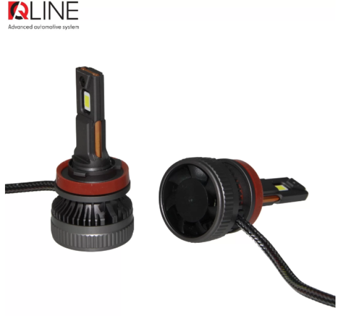 Світлодіодні лампи QLine DualVision 65W H11 6000K (2шт.)