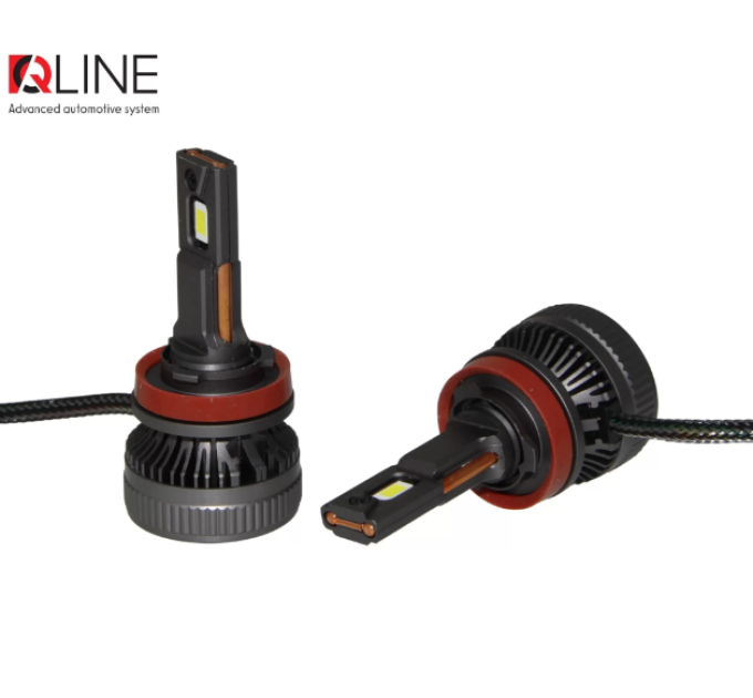 Світлодіодні лампи QLine DualVision 65W H11 6000K (2шт.)