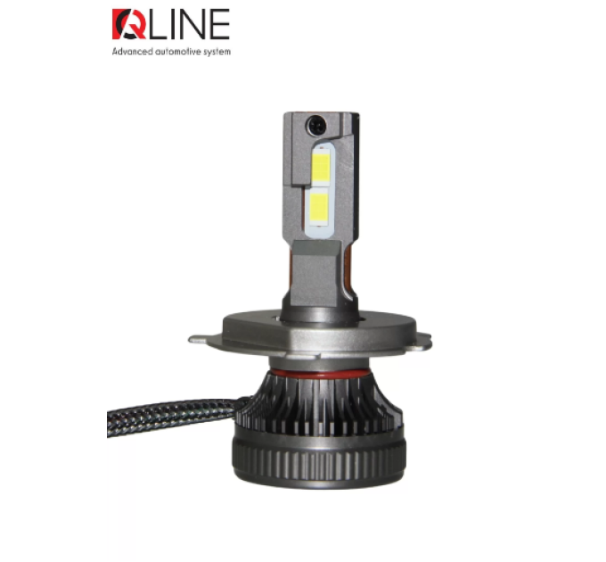Світлодіодні лампи QLine DualVision 65W H4 24V 6000K (2шт.)