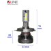 Світлодіодні лампи QLine DualVision 65W H4 6000K (2шт.)