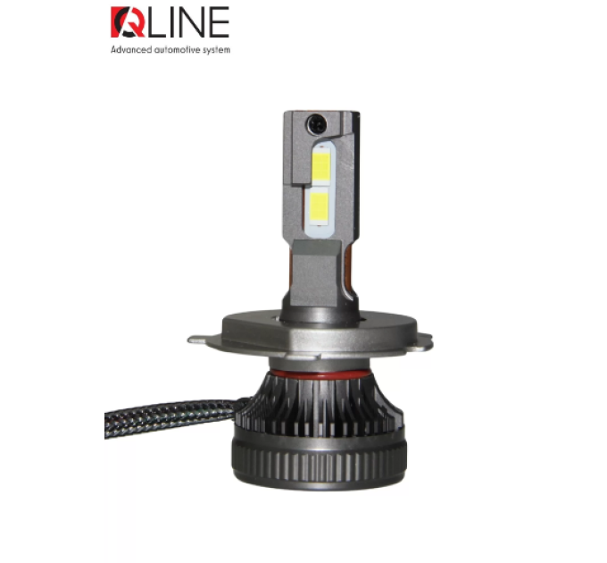 Світлодіодні лампи QLine DualVision 65W H4 6000K (2шт.)