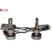 Світлодіодні лампи QLine DualVision 65W H7 6000K (2шт.) Світлодіодні лампи QLine DualVision 65W H7 6000K (2шт.)