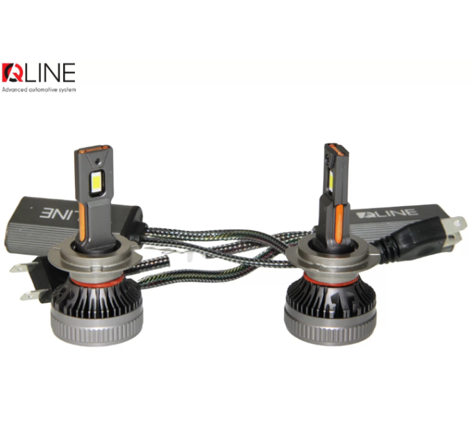Світлодіодні лампи QLine DualVision 65W H7 6000K (2шт.)