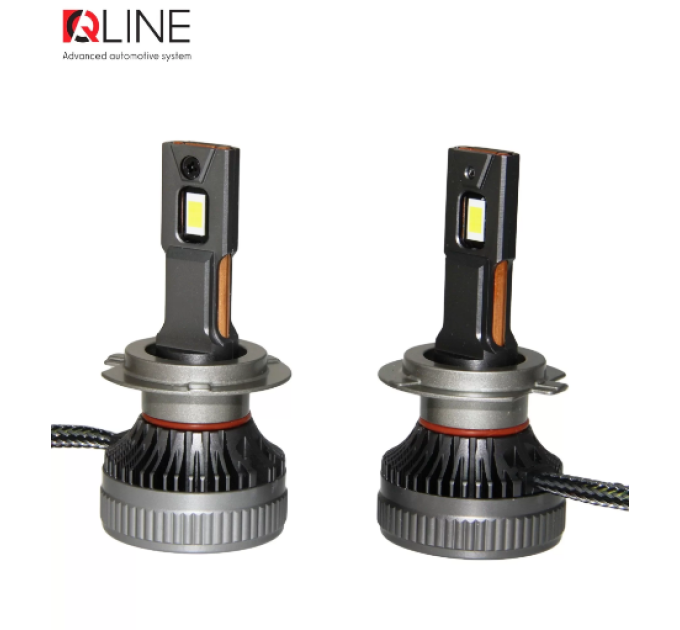 Світлодіодні лампи QLine DualVision 65W H7 6000K (2шт.)
