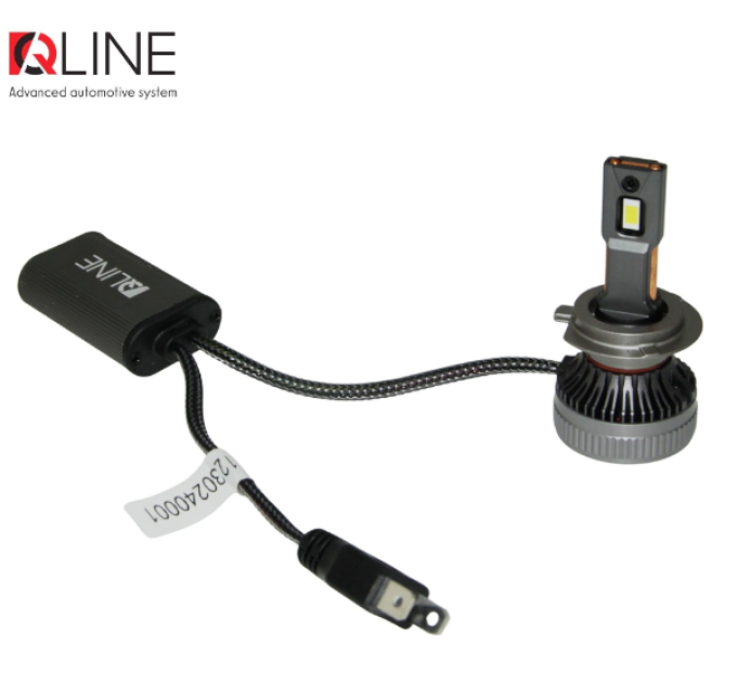 Світлодіодні лампи QLine DualVision 65W H7 6000K (2шт.)