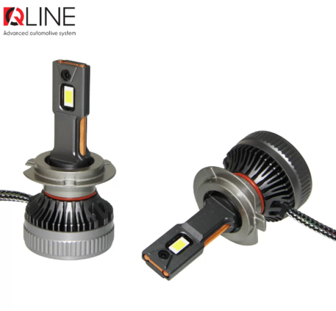 Світлодіодні лампи QLine DualVision 65W H7 6000K (2шт.)