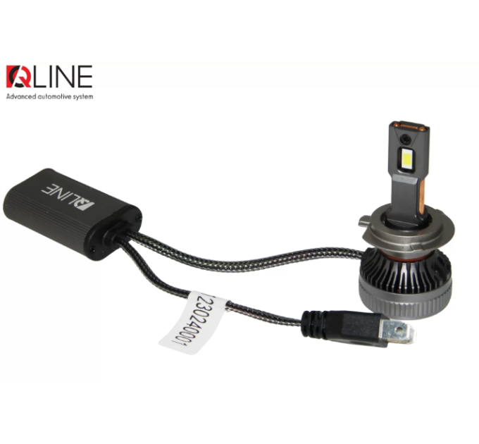 Світлодіодні лампи QLine DualVision 65W H7 6000K (2шт.)