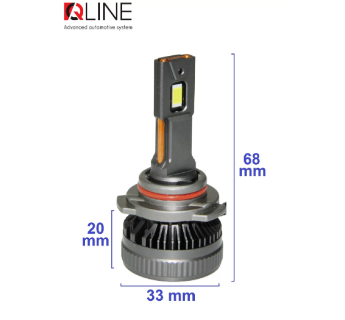 Світлодіодні лампи QLine DualVision HB4 6000K (2шт.)