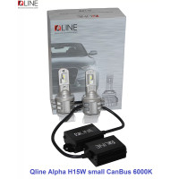 Cвітлодіодні лампи Qline Alpha H15W small CanBus 6000K Cвітлодіодні лампи Qline Alpha H15W small CanBus 6000K