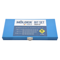 Професійний набір зірок і шестигранників Molder CR-V 40шт MT68040