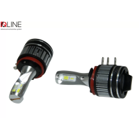 Світлодіодні лампи QLine Ultra +200% 55W H15 6000K (2шт.) 12V Світлодіодні лампи QLine Ultra +200% 55W H15 6000K (2шт.) 12V