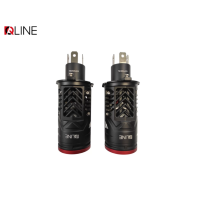 Світлодіодні лампи з лінзою Qline Alpha H4 Projector МАХ 6000K (2шт)