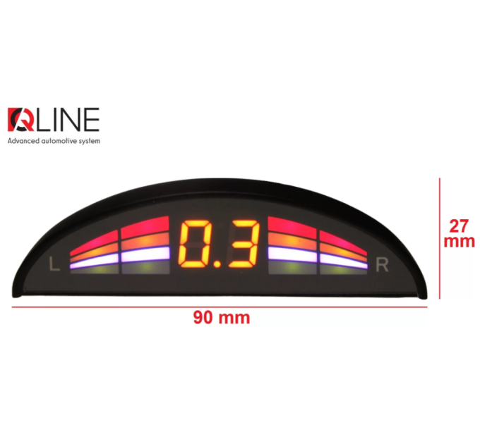 Дисплей для парктроніка Qline ParkSense Smart Smart 4