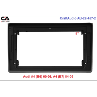 Рамка перехідна CraftAudio AU-22-457 Audi A4 (B6) 2000-2006, A4 (B7) 2004-2009 9"