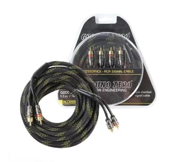 Кабель міжблочний GROUND ZERO GZCC 5.5X-TP (5,5m)