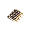 Конектори Kicx RCA-4M (1уп.-4шт.)