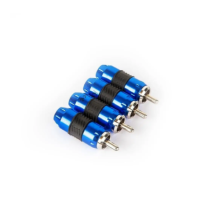 Коннекторы Kicx RCA-4BL (1уп.-4шт.)