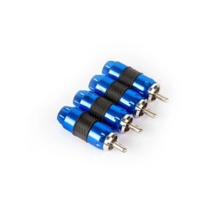 Коннекторы Kicx RCA-4BL (1уп.-4шт.)