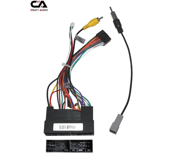 Комплект дротів для магнітол 16PIN CraftAudio HYUNDAI/KIA Universal Black Long