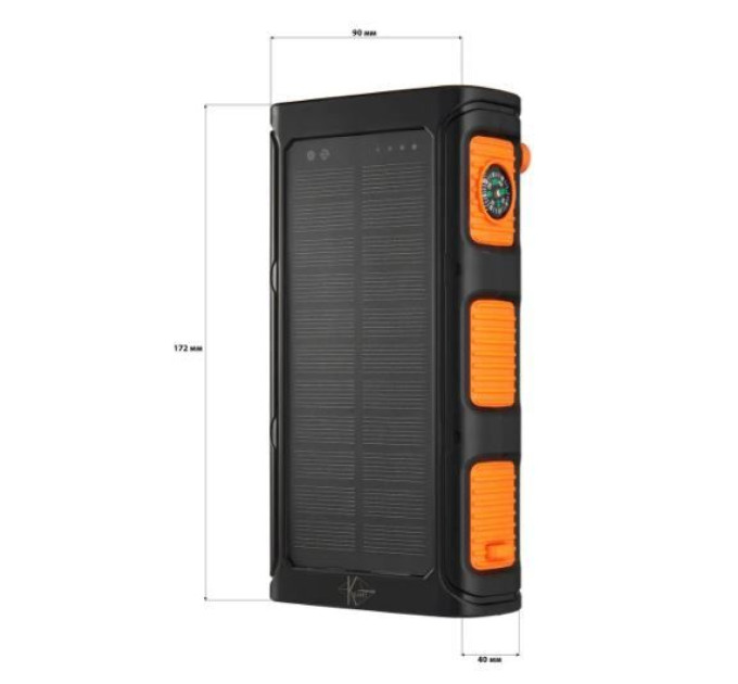 Повербанк Квант WSC37 30000mAh з сонячною панеллю