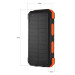 Повербанк Квант WSC38 20000mAh з сонячною панеллю