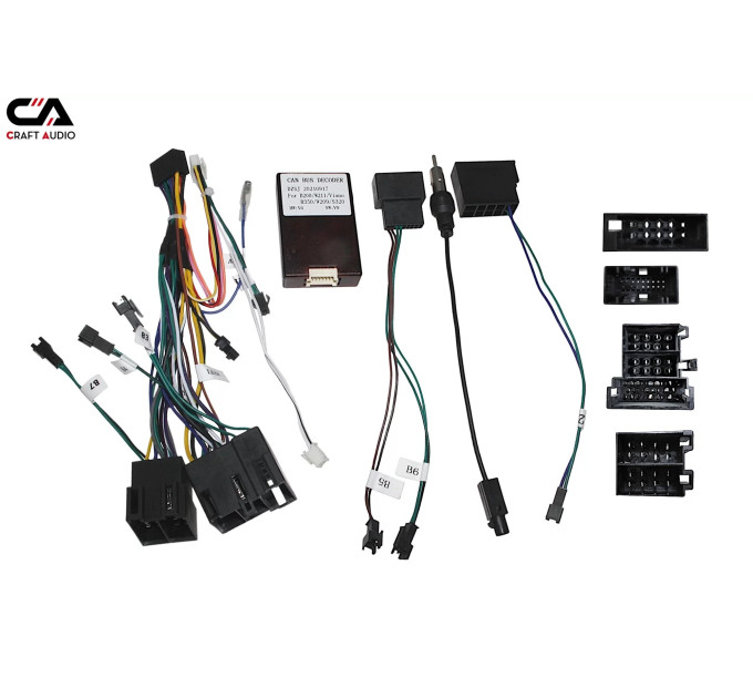 Комплект дротів для магнітол 16PIN CraftAudio MERCEDES ISO2 DZSJ 20200410 A/B/W211/R/W209/S320