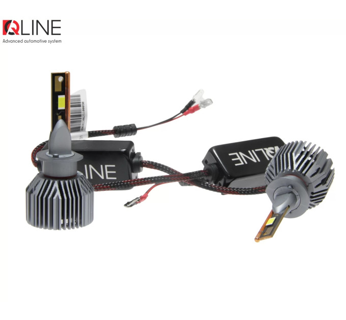Світлодіодні лампи QLine Ultra +200% 55W H1 6000K